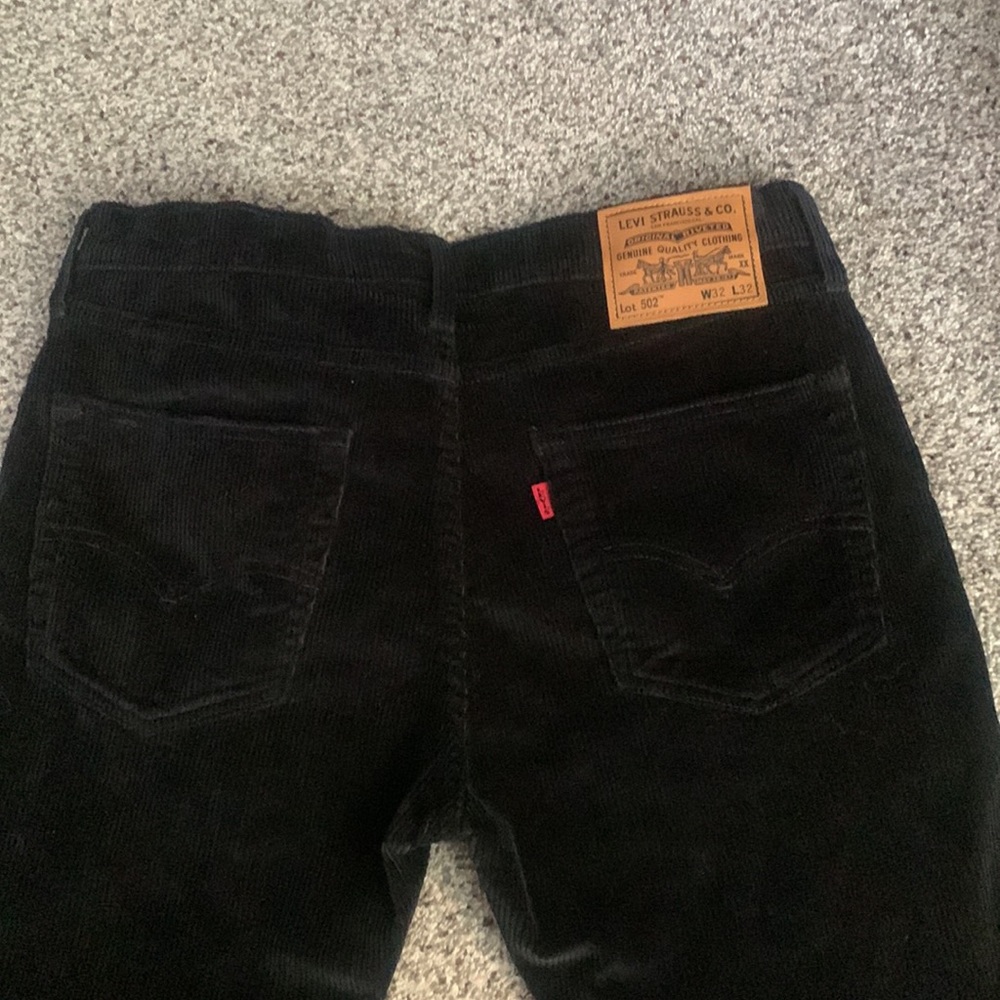 Levi's Black Corduroy Jeans